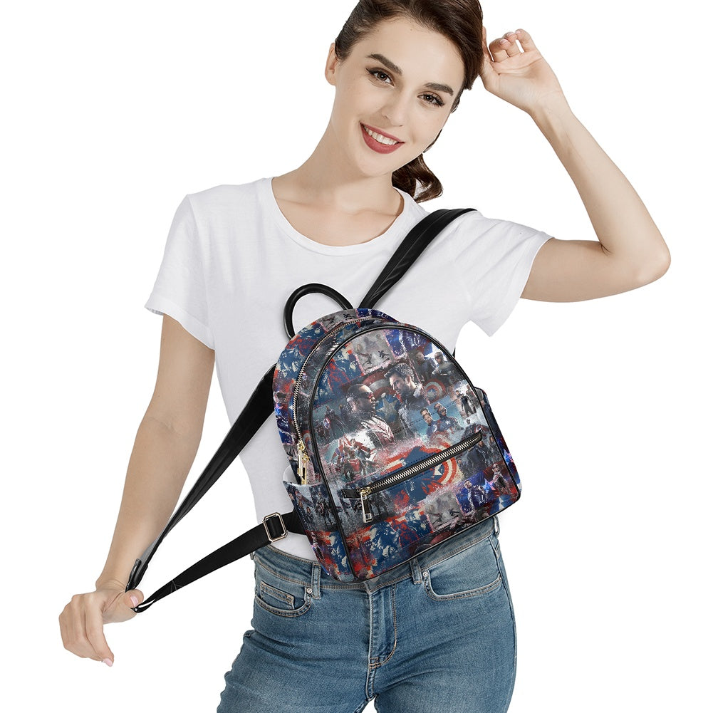 F & W Soldier Casual Backpack for women