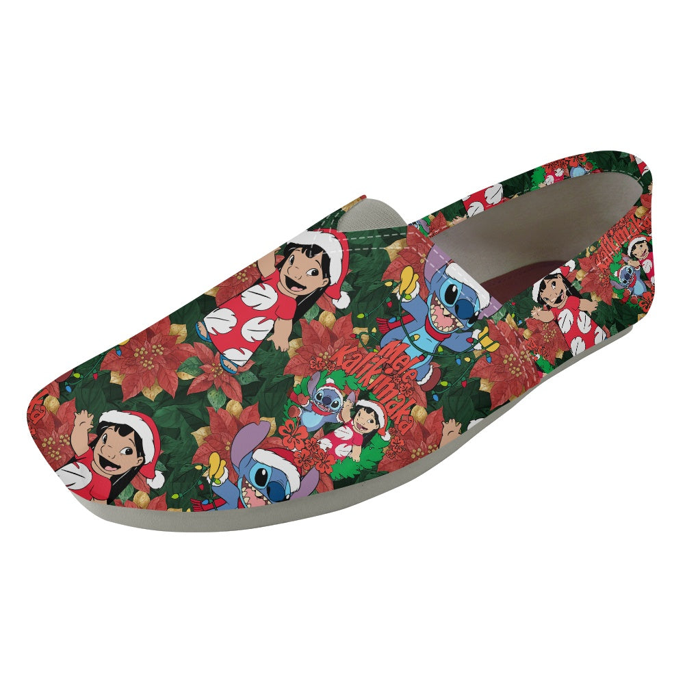 Hawaiian Christmas Slip On