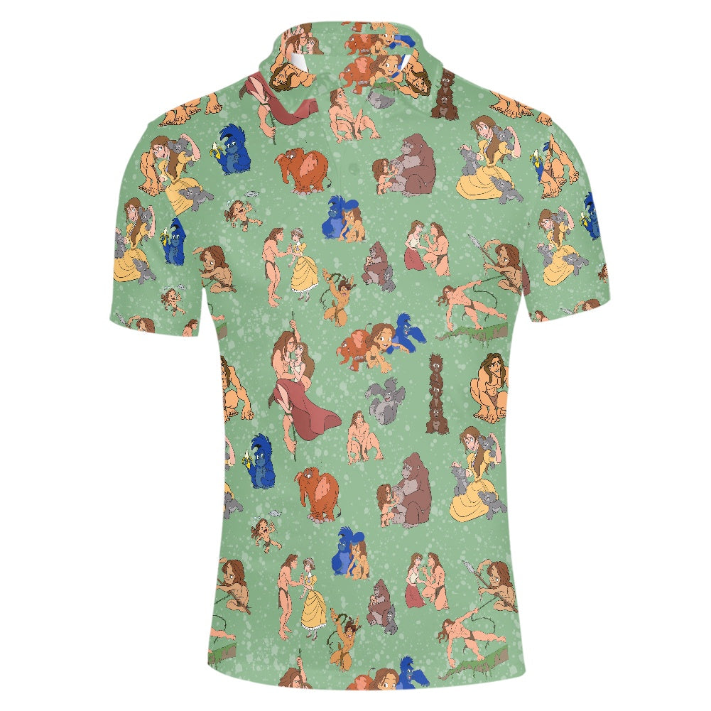 Jungle Man Polo T-shirt