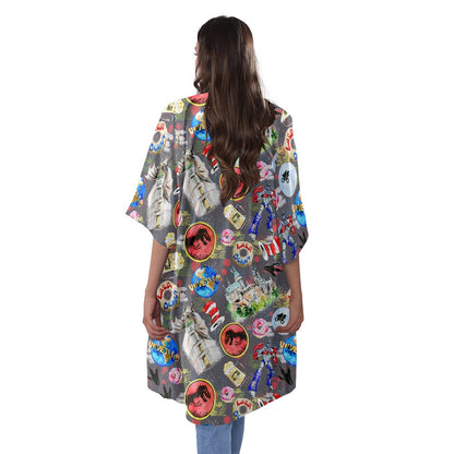 Universal Women's Half Sleeve Kimono Cardigan