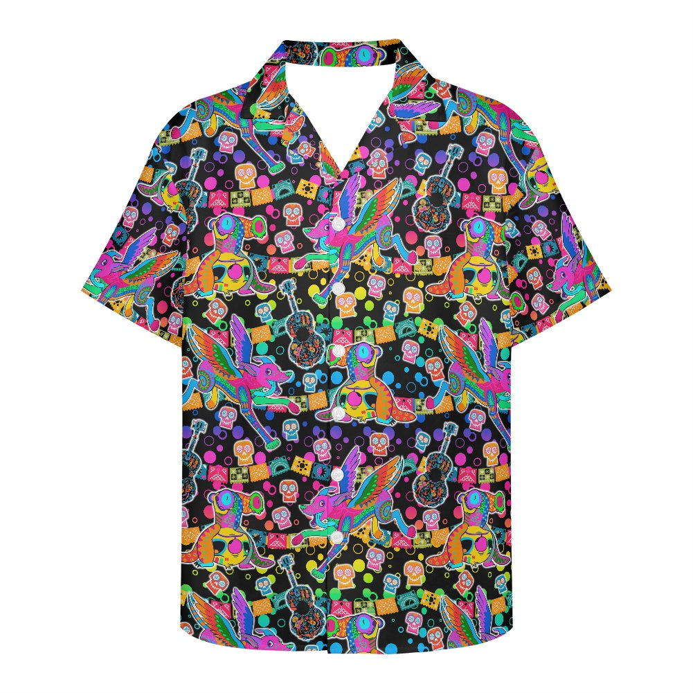 Coco  Alien Hawaiian shirt