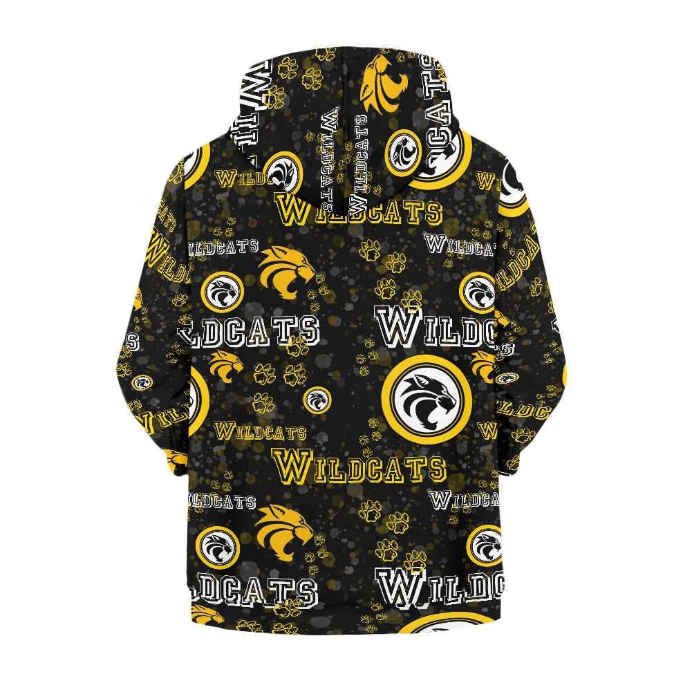 Wildcats  Kid's Zipper Hoodies