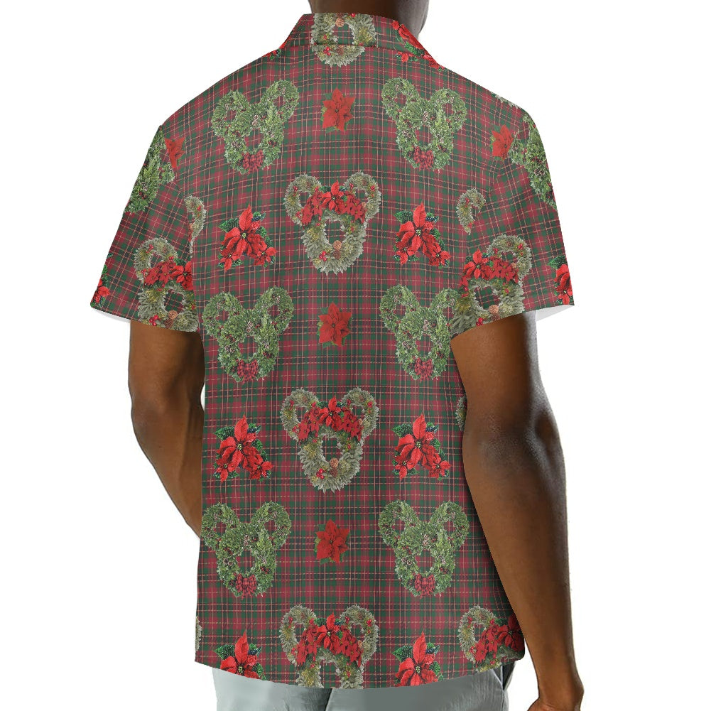 Christmas Wreaths Hawaiian shirt