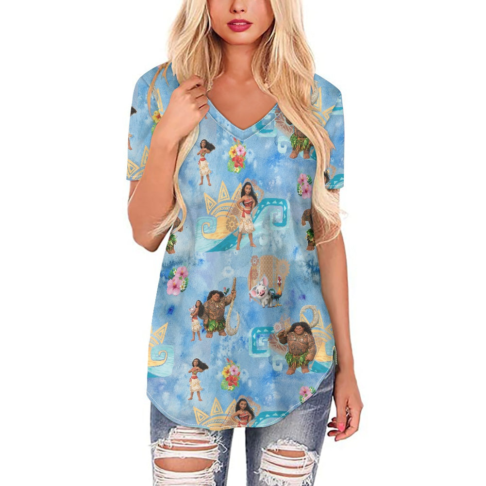 Island Girl Women's V-neck Top