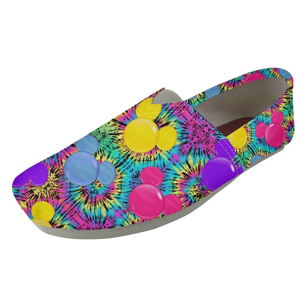 Tie Dye Mouse Slip On