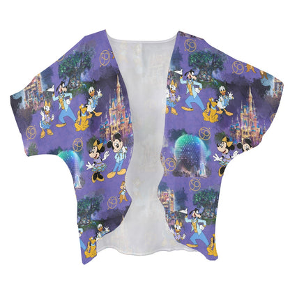 50th Anniversary Women's cardigan chiffon shirt