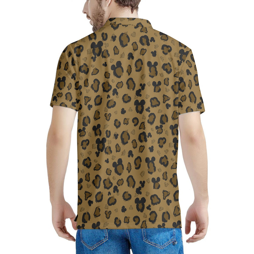 Cheetah Mouse Polo T-shirt