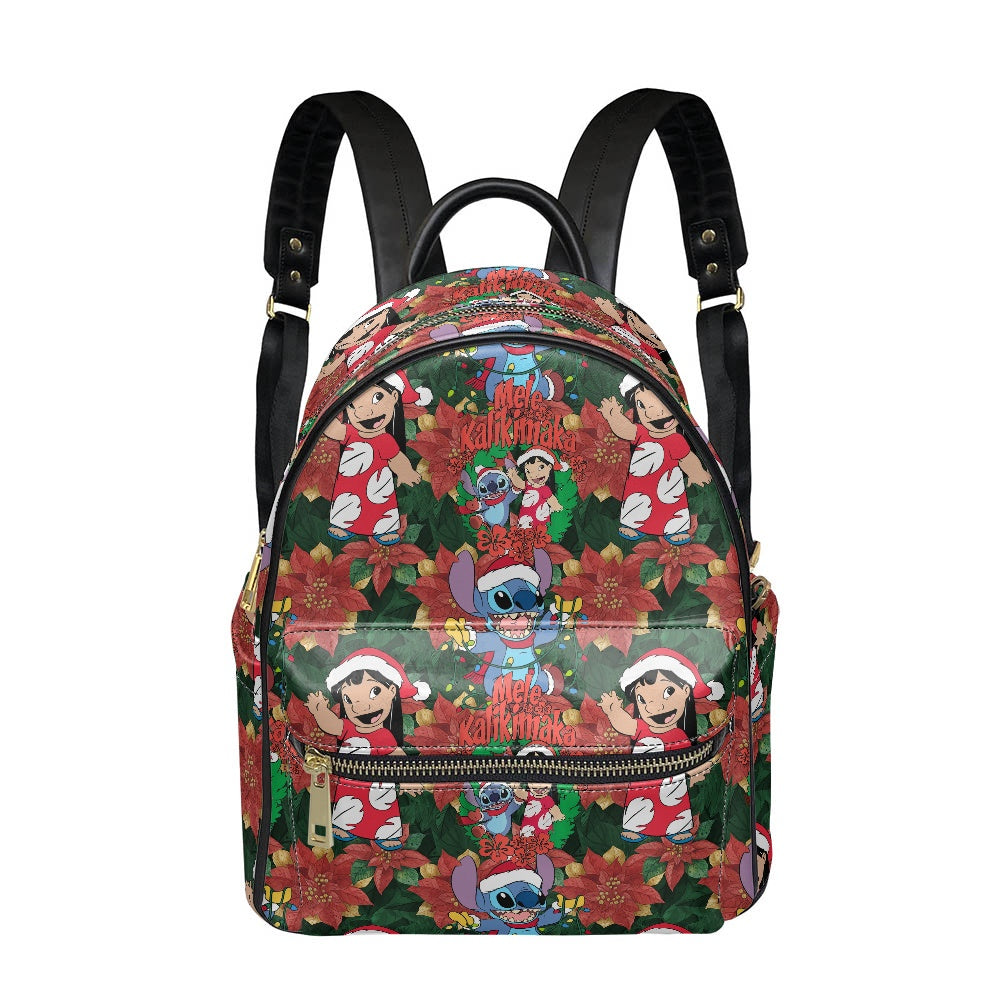 Hawaiian Christmas Casual Backpack for women