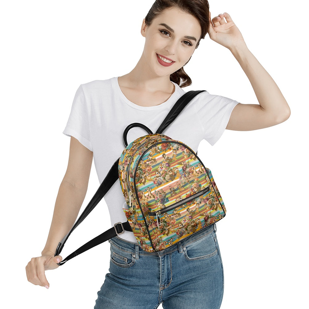 Chipmunks Casual Backpack for women