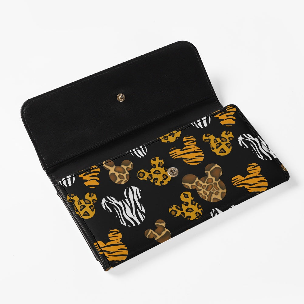 Safari Ears Long Folding Wallet