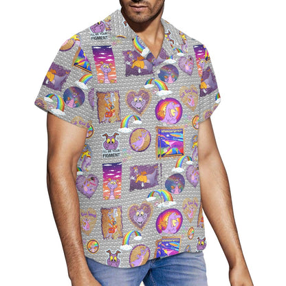 Purple Dragon Hawaiian shirt