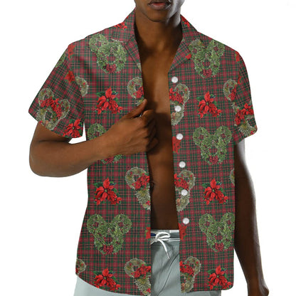 Christmas Wreaths Hawaiian shirt