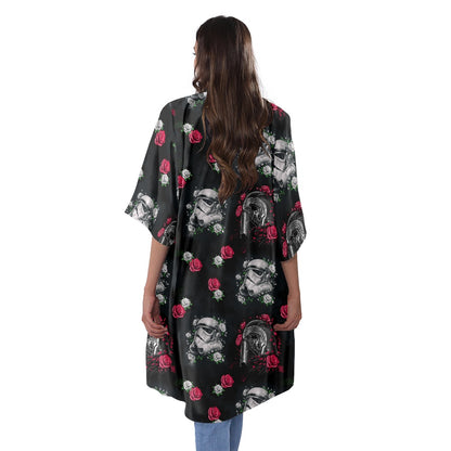 Kylo Troopers Women's Half Sleeve Kimono Cardigan