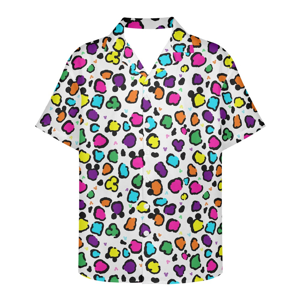 Neon Spots Hawaiian shirt