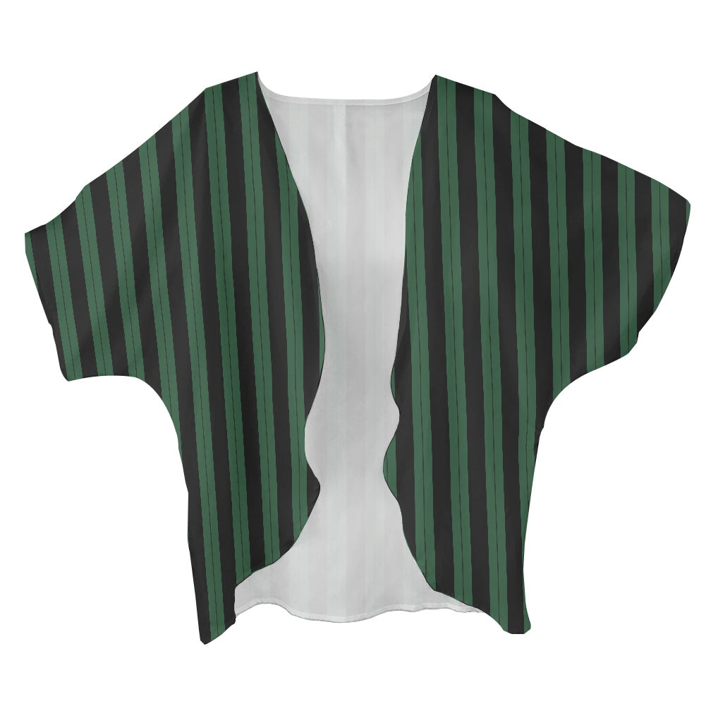 HM Wallpaper Stripe Women's cardigan chiffon shirt