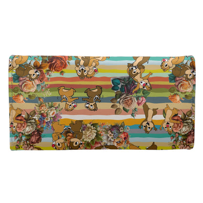 Chipmunks Long Folding Wallet