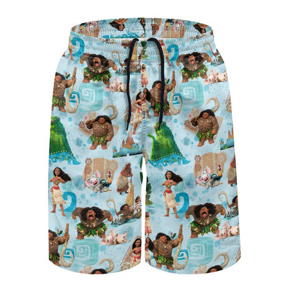 Wayfinder All-Over Print Men's Beach Shorts