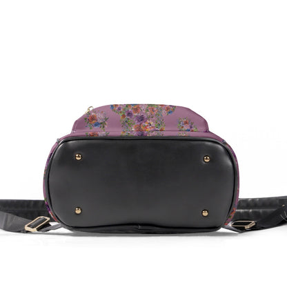 Floral Mouse Casual Backpack for women