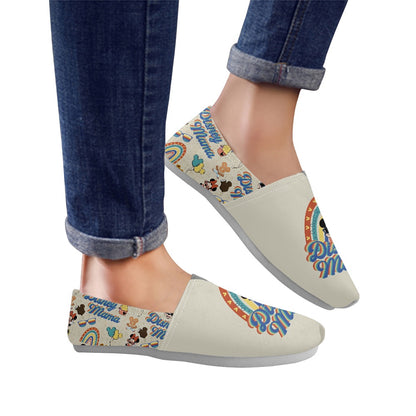 Mouse Mama-Front Print- Slip On