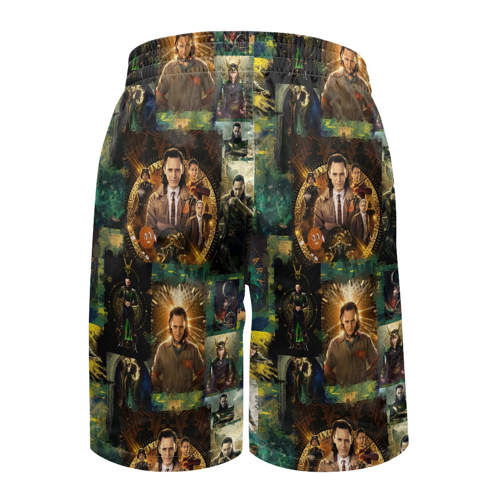 Variant All-Over Print Men's Beach Shorts