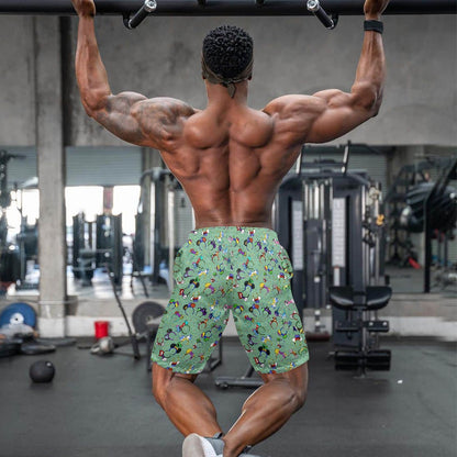 Magical Ears All-Over Print Men's Beach Shorts