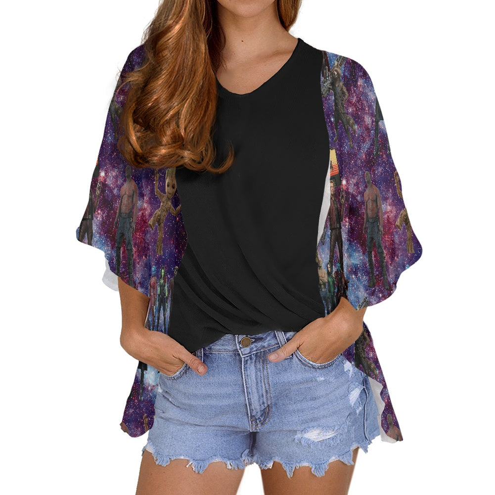 Guardians Women's cardigan chiffon shirt