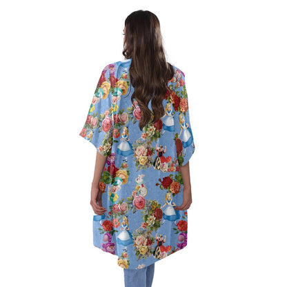 Wonderland Women's Half Sleeve Kimono Cardigan