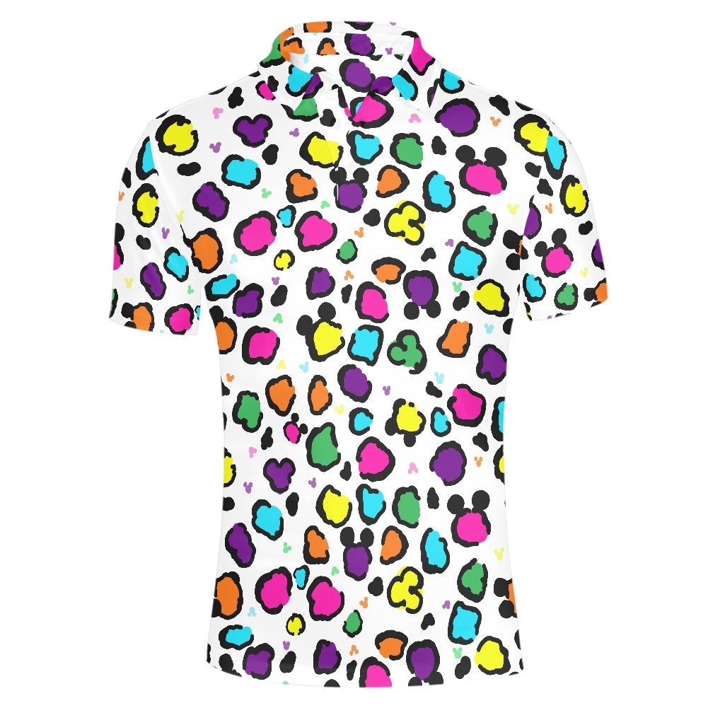 Neon Spots Polo T-shirt