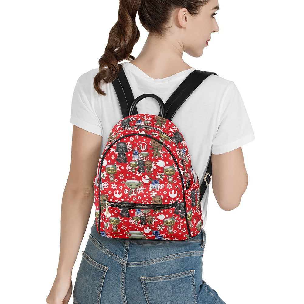 SW Pop Christmas Casual Backpack for women