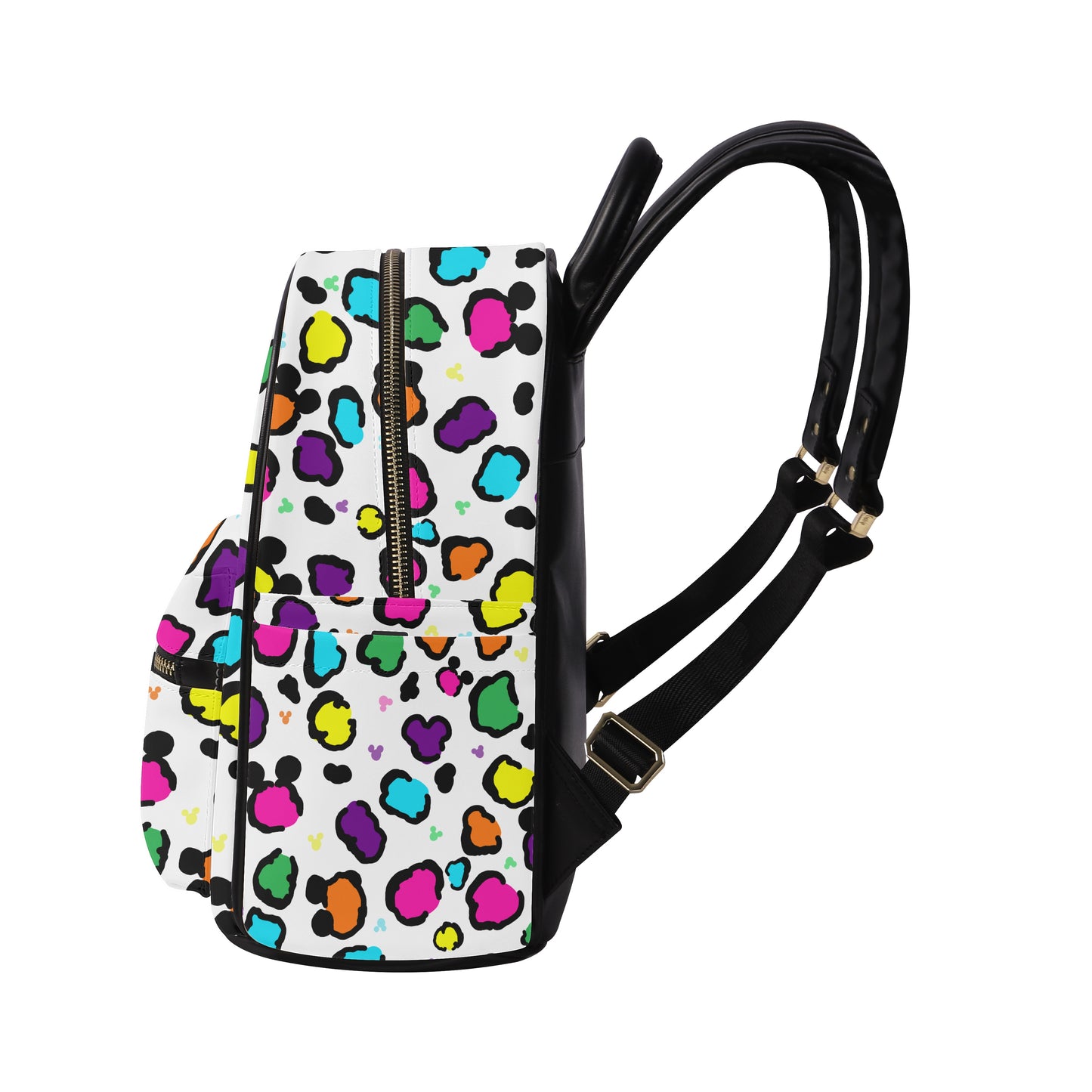 Neon Spots Casual Backpack for women