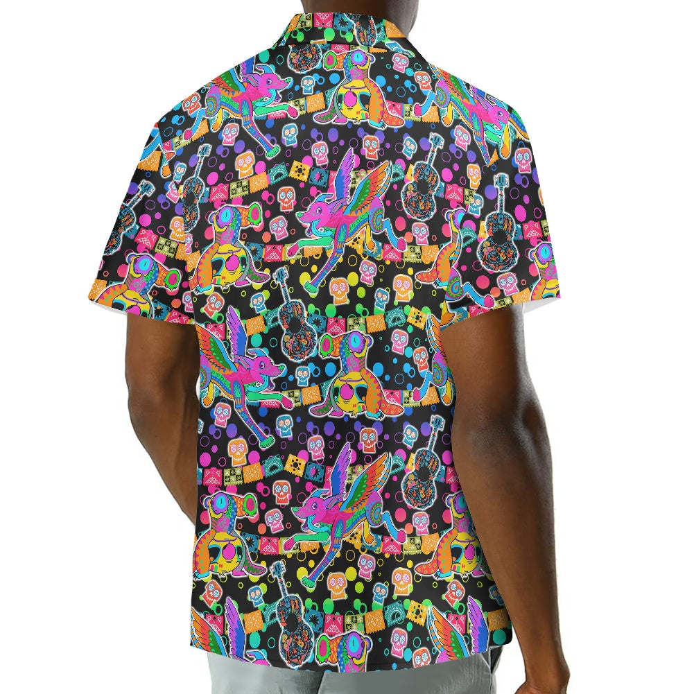 Coco  Alien Hawaiian shirt