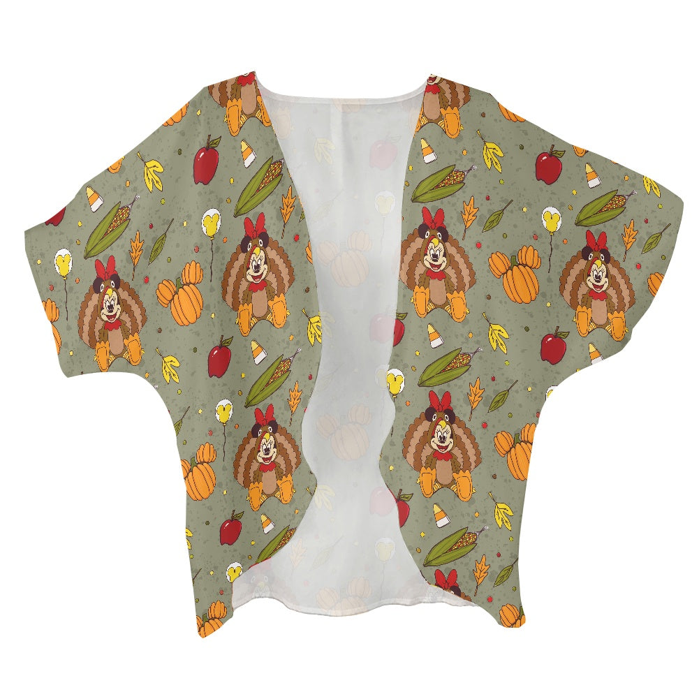 Turkey Min Women's cardigan chiffon shirt