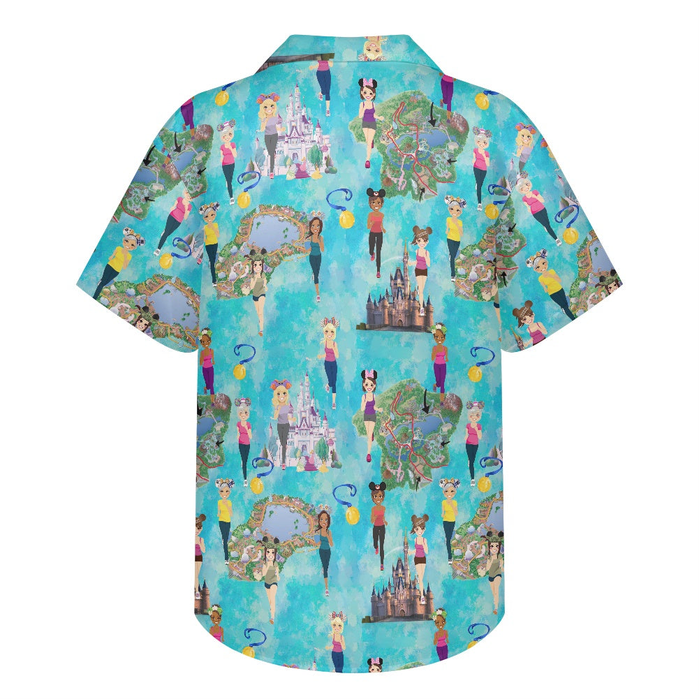 Meet Me At the Castle Hawaiian shirt