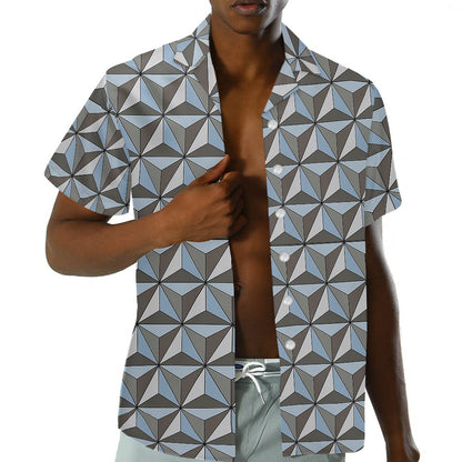 Spaceship Earth Hawaiian shirt