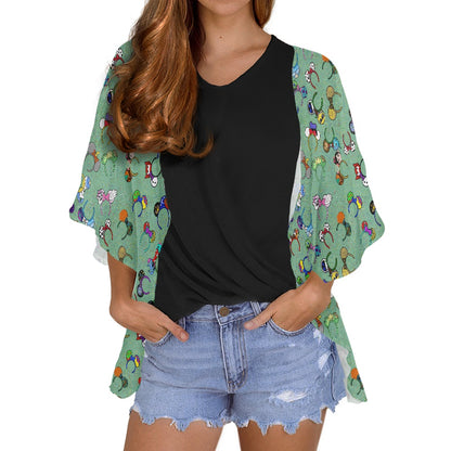 Magical Ears Women's cardigan chiffon shirt