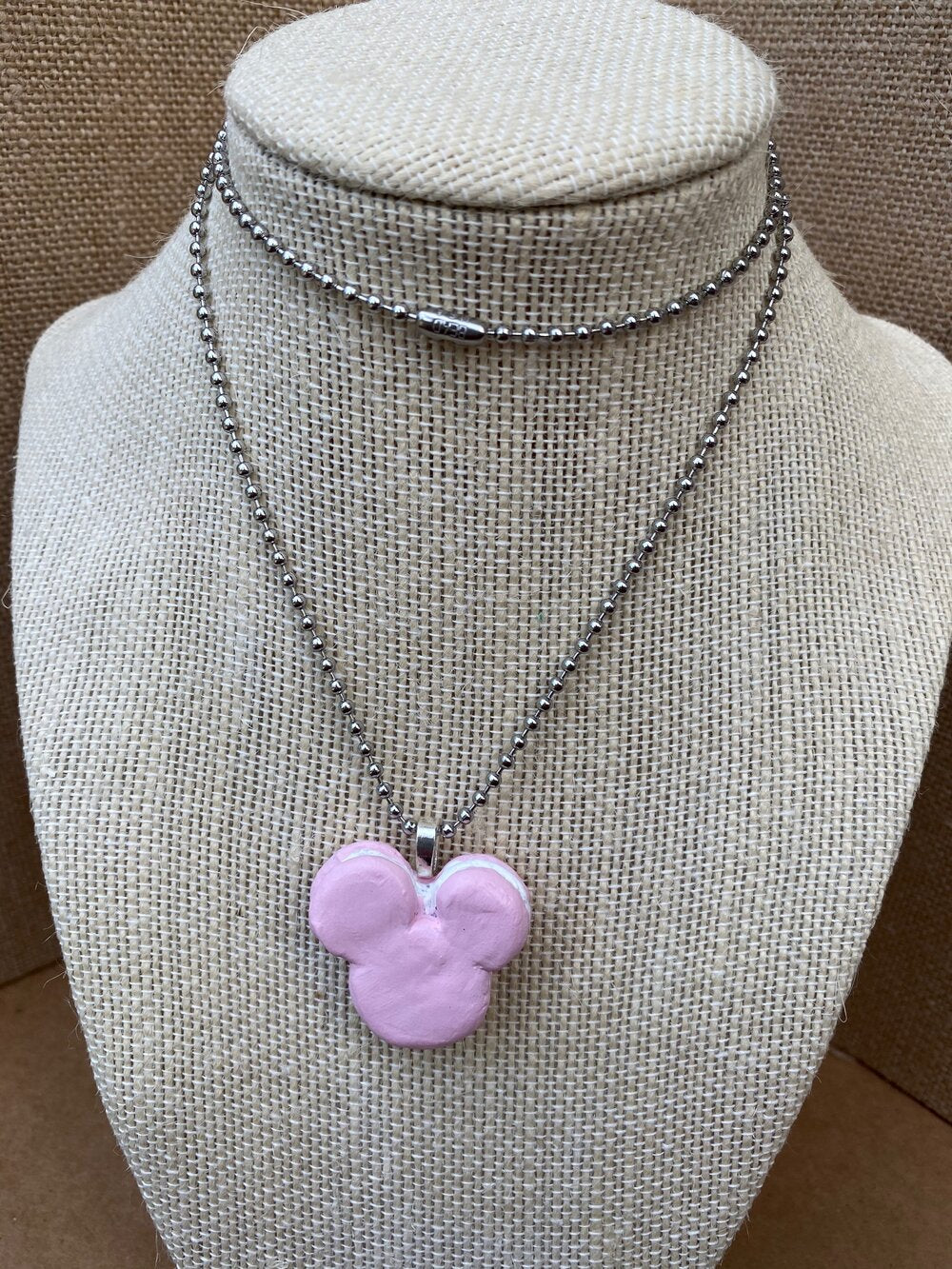 Mouse Macaron Necklace