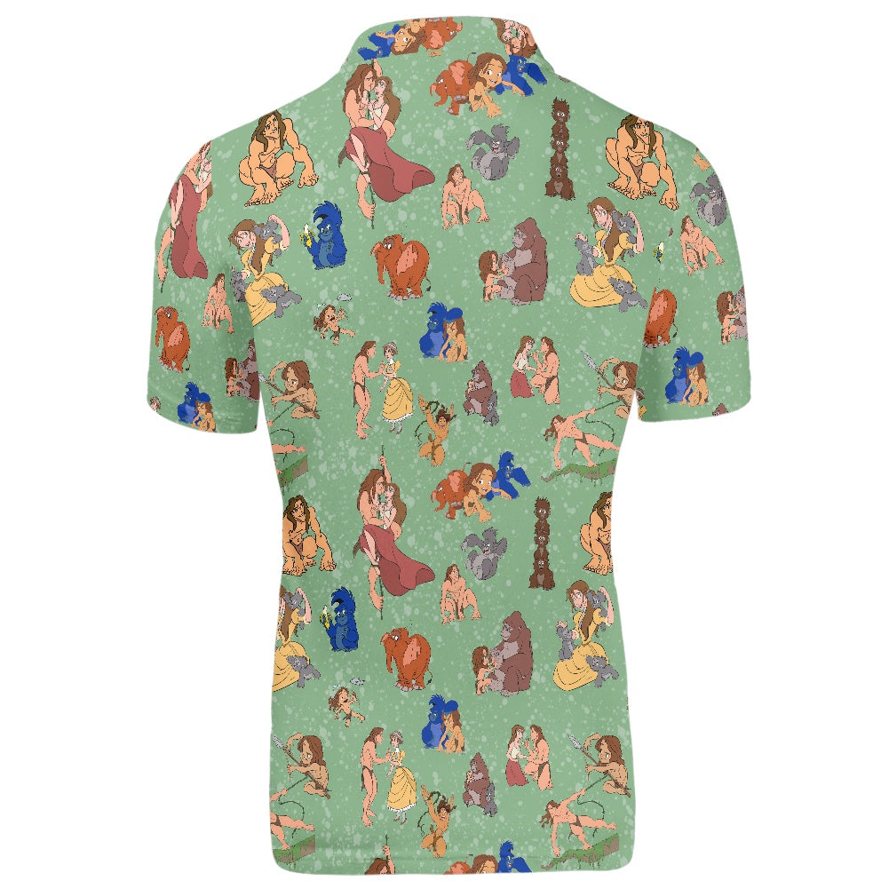 Jungle Man Polo T-shirt