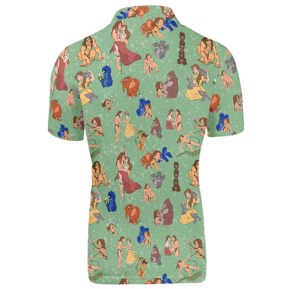 Jungle Man Polo T-shirt