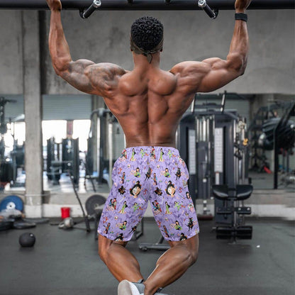 Worth Fighting For All-Over Print Men's Beach Shorts