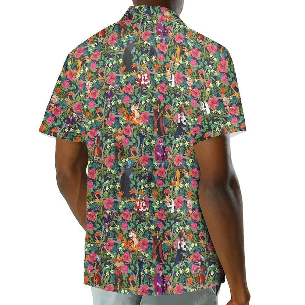 Tropical Male Villains Hawaiian shirt