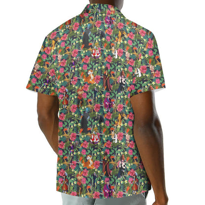 Tropical Male Villains Hawaiian shirt