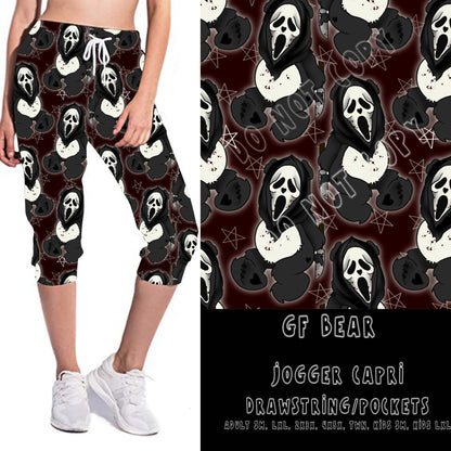 BEARY SCARY RUN- GF BEAR-LEGGINGS/CAPRI/JOGGER/JOGGER CAPRI