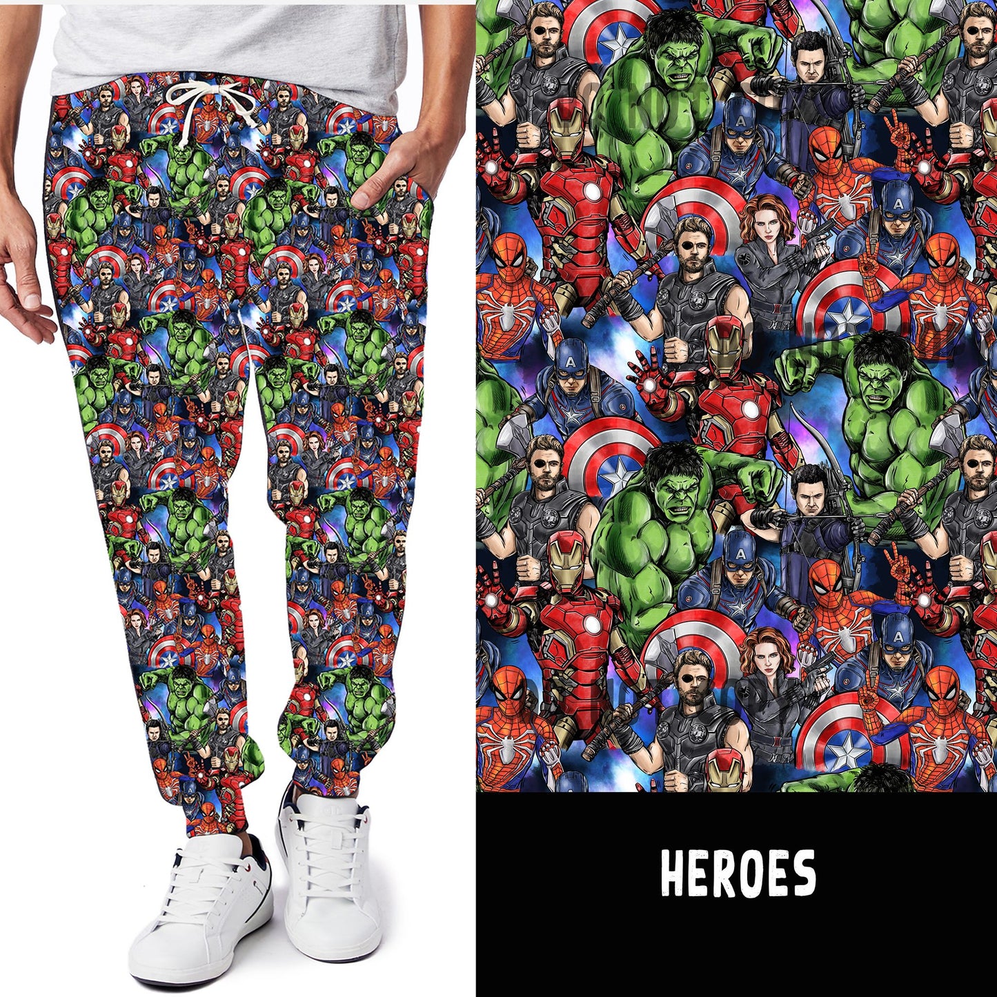 BATCH 60-HEROES LEGGINGS/JOGGERS