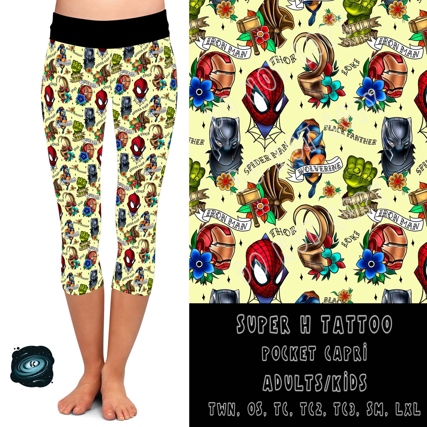 TATTOO RUN- SUPER H- POCKET LEGGING/JOGGER