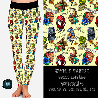 TATTOO RUN- SUPER H- POCKET LEGGING/JOGGER