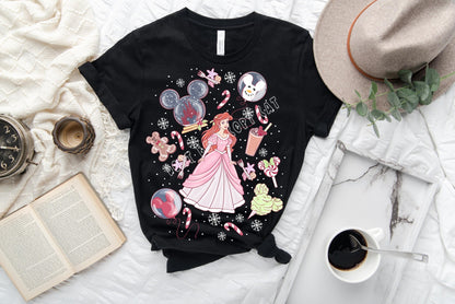 WINTER FAV RUN- WINTER MERMAID- UNISEX TEE ADULTS/KIDS PREORDER CLOSING 9/16