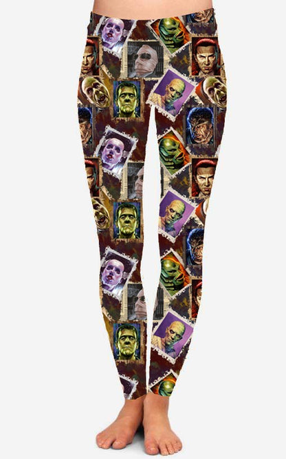 monsters inc leggings Movie Monsters EXCLUSIVE legging full – Craft Love Fashion