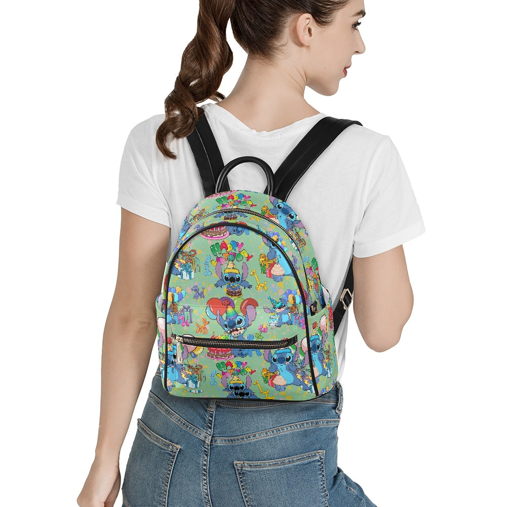 Birthday Alien Casual Backpack for women