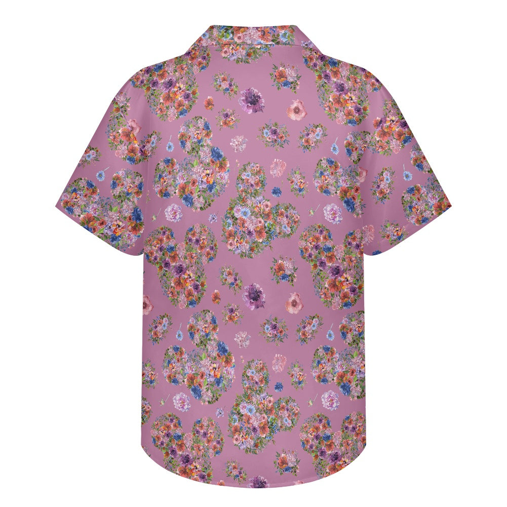 Floral Mouse Hawaiian shirt