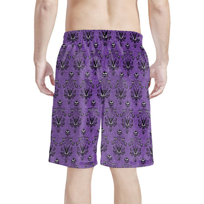 HM Wallpaper-B-All-Over Print Men's Beach Shorts